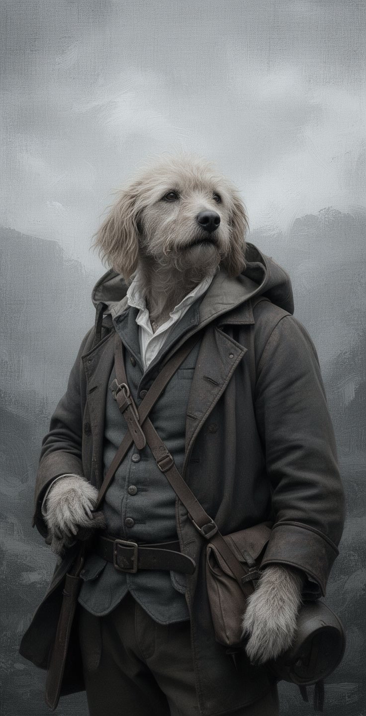 Pet portrait example